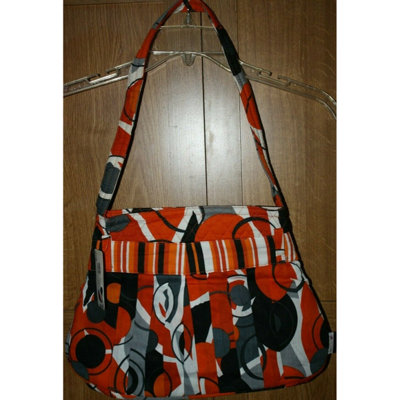 WOMEN'S BELVAH PURSE NEW ORANGE BLACK GRAY LADIES TEENS HANDBAG - Picture 1 of 5